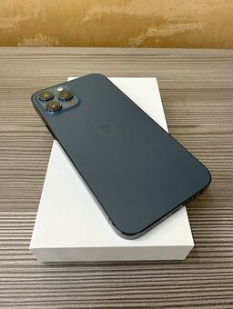 Apple iPhone 12 Pro Max 256GB modrý, TOP stav, baterie 100% - 5