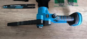 Aku řetězová pila 8" pro Makitu baterie 18V + bohaté přísl. - 5