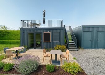 Bistro kontejner se sociálkami/mobilheim - 5