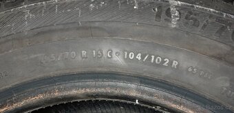 Prodám 4x pneu letní 195/70R15 C - 5