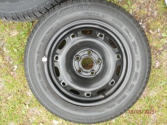 2xNové letní kola na ŠKODA FABIA 2 185/60 R14 ET 43 2x8MM - 5