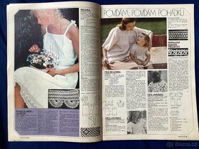 Účesy Mona 1984, Háčkování Mona 1979, Drobnosti Dana 1983 - 5