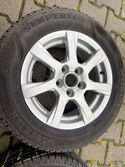 Alu kola ATS rozteč 5x112 zánovní letní pneu 195/65/15 - 5