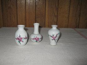 Retro mísa ,vázičky, keramické ,mosazné,broušená..skleničky - 5