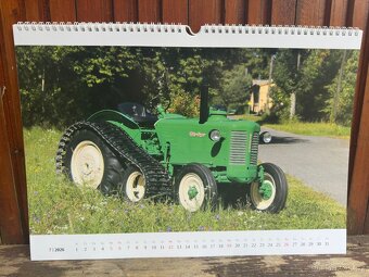 Kalendáře s traktory Zetor na rok 2026 - 5
