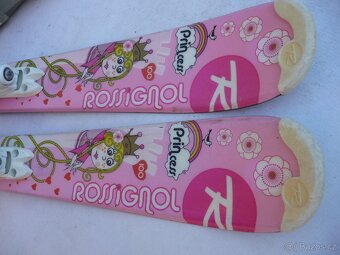 341. Detske lyže ROSSIGNOL - 100cm + boty LANGE 32 eu SET - 5