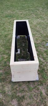 ​Vyvýšené záhony ze smrkového hoblovaného dřeva 200x50x62 - 5