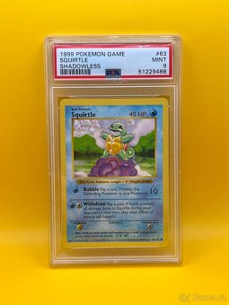 Pokémon Starters Shadowless Base Set [PSA 9] - 5