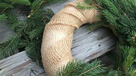 Dekorační Jutový pás, stuha - 5