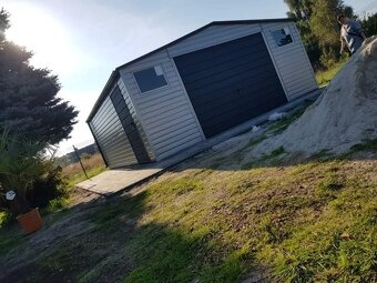 Plechová garáž, zahradní domek, moderní garáž, dvojgaráž - 5