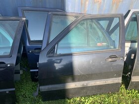 Dveře na Saab 9000 - černé a stříbrné - 5