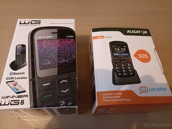 Mobilní telefon Aligator a Winner - 5