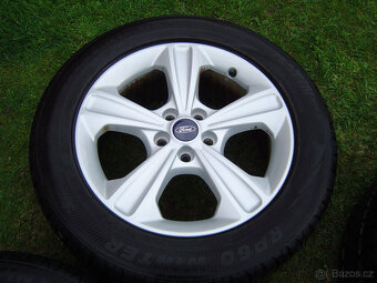 4 XZIMNÍ HLINÍKOVÁ KOLA FORD KUGA 235/55 R17..TOP - 5