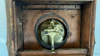 Starožitné rámové hodiny z období Biedermeieru 1840. - 5
