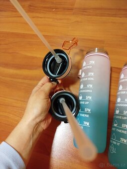 2x holčičí láhev na pití 900ml - 5