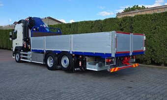 Volvo FM500 - 6x2 - Valník + HR-HMF 3220 – EURO 6 - 5