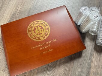 Komletní serie Lunární kalendář III Lunar 7x 1/2oz v etui - 5