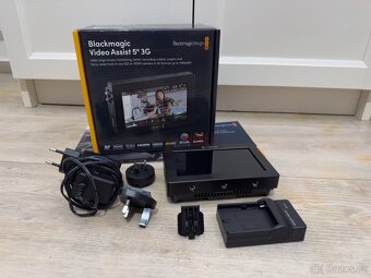 Blackmagic Design Video Assist 5'' 3G monitor a rekordér - 5