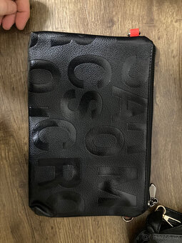 černá kabelka + kapsička NOVÉ, červená černá - 5