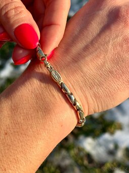 Zlatý náramek 10,36g - 5