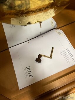 Hodiny Kieninger 3 melodie/12 paliček. - 5