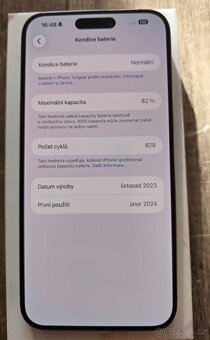 Prodám Iphone 15 PRO MAX 256Gb - 5