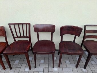 Celodřevěné židle TON, THONET - 5