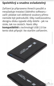 Externí paměť ps xbox+rozboceni usb+stojan+ovladac - 5