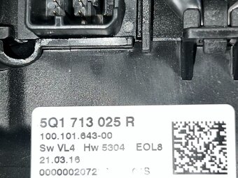 Ovládání řazení automat 5Q1713025R VW Golf 7 r.v. 2016 - 5