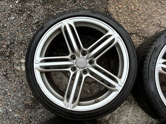 Original letní kola Audi Pompei 5x112 8,5J ET48 245/35 R19 - 5
