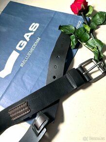 GAS JAKO NOVÝ kožený pásek unisex 85cm - 5
