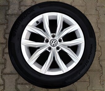 Originál sada disků VW Tiguan 5x112 R18 Kingston - 5