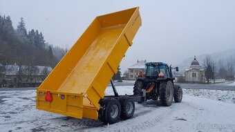 Traktorový návěs,Přívěs,Vlečka,Vlek za Traktor,Dumper 13t - 5