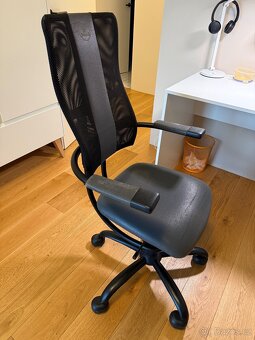 SpinaliS Hacker - zdravotní židle na pružině, šedá - 5