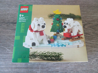 LEGO 40700 Vánoční vláček+ 40602 Stánek+ 40571 Lední medvědi - 5
