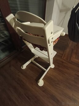 Dětská rostoucí židle Jitro - bílá - 5