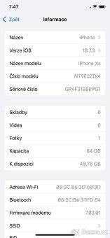 iPhone XS Space Gray, 64MB - bez vady - 5