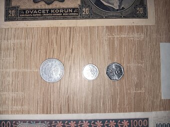 Staré bankovky RU,Čsr,protektorát,čssr, německo - 5