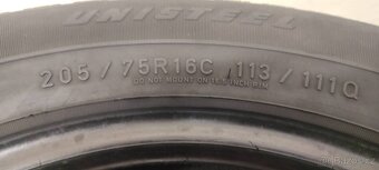Goodyear 205/75 R16C 113/111Q 5-5,5mm - 5