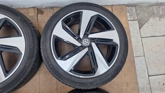 Alu kola VW 17" 5x100 letní pneu 215/45 R17 6+mm Polo Gti - 5