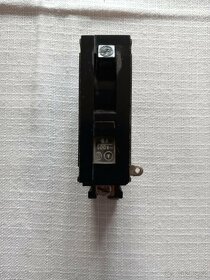 koncovka na kabel, starý jistič 6 A - 5