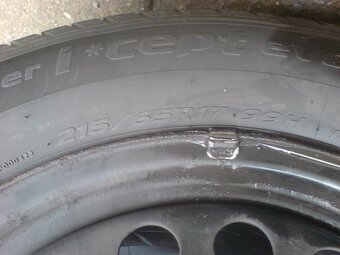 Disky VW, zimní Hankook Winter ICept Evo2 SUV, 215/65/17, 4 - 5