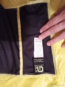 Žlutá cyklistická bunda Alé vel. XL - 5