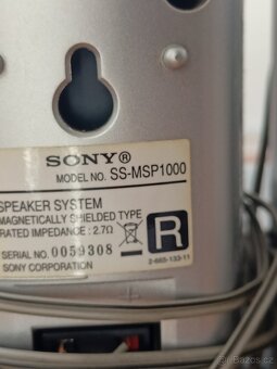 Starší domácí kino Sony - 5