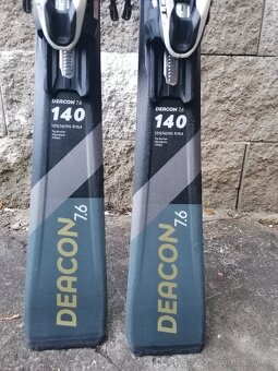 VOLKL Deacon 7.6 140cm r-10,4. Model 2020/2021 pěkné - 5