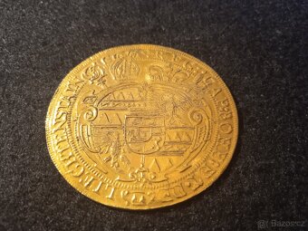 6 ti Dukát 1672,Karel II.Olomouc RR.-VELKÁ VZÁCNOST - 5