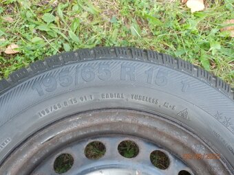 4x Obutá zimní sada ŠKODA OCTAVIA 2 BARUM 195/65 R15 - 5