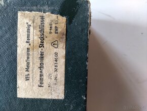 Historická sada nářadí pro jemnou mechaniku - retro - 5