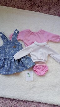 Oblečky-sety pro panenky GOTZ 36cm-VÁNOČNÍ CENA - 5