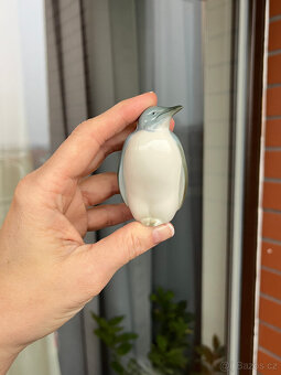 Hutschenreuther Porcelánová soška Tučňák 7 cm - 5